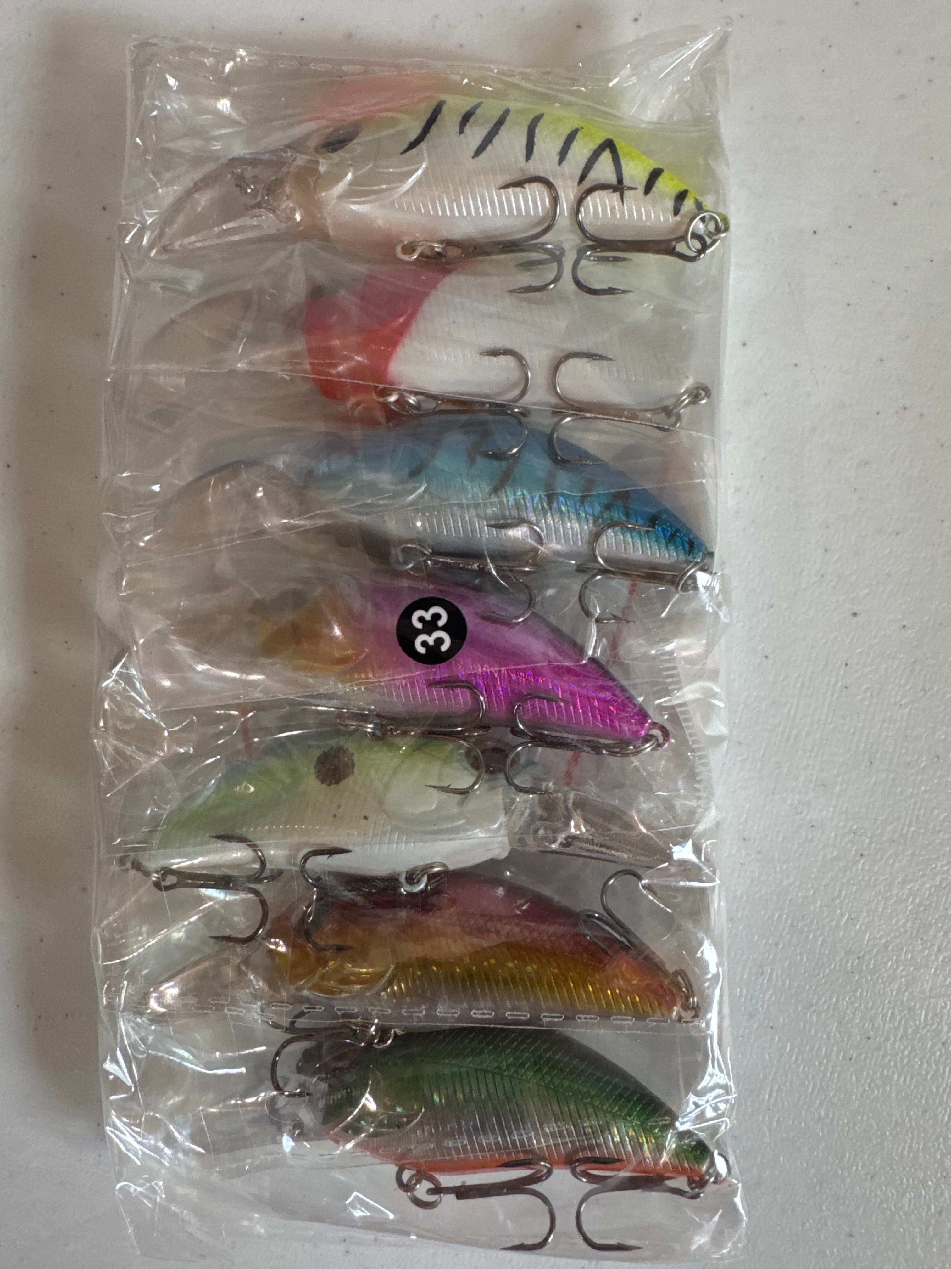 7 fish baits 