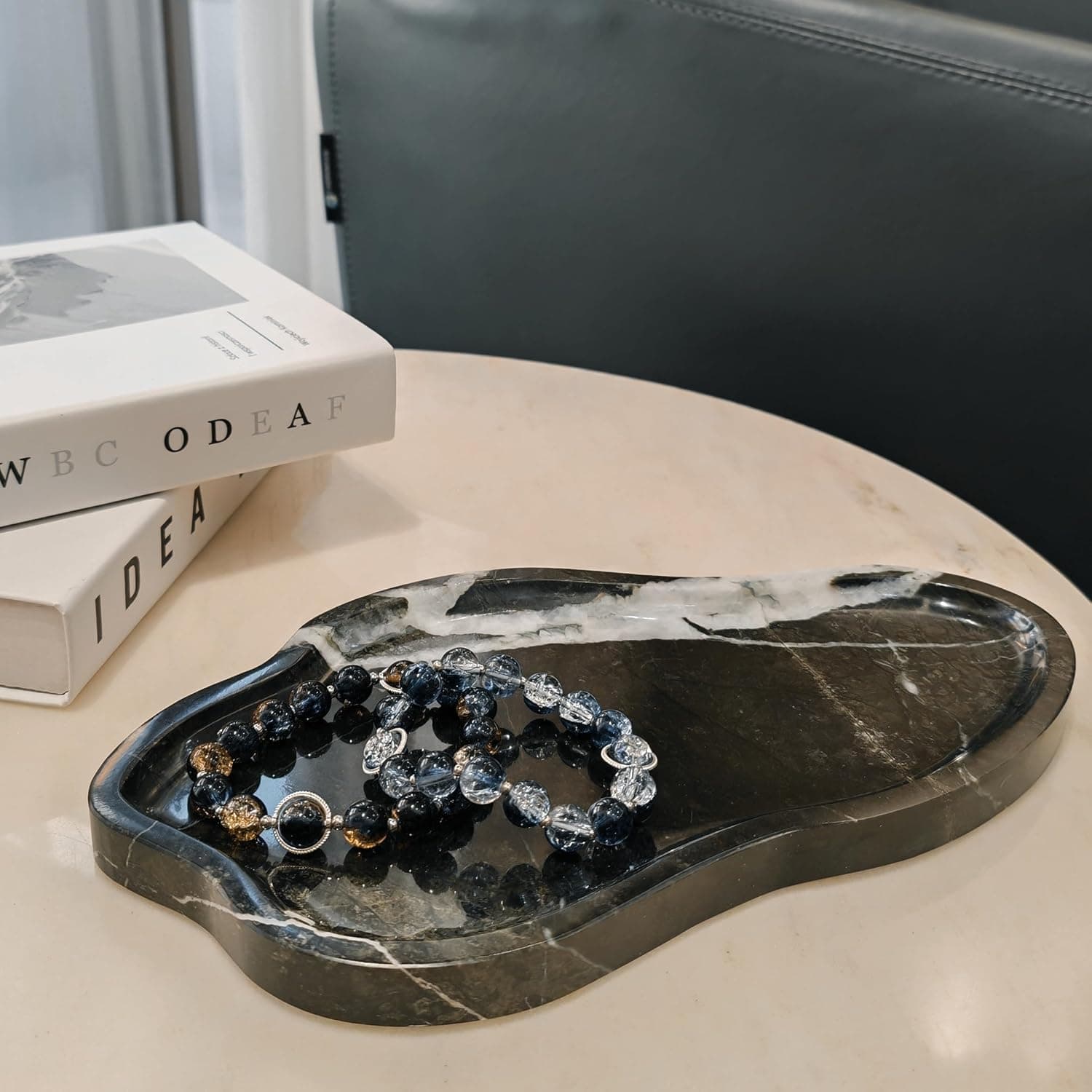 Marble Natural Stone Decorative Tray