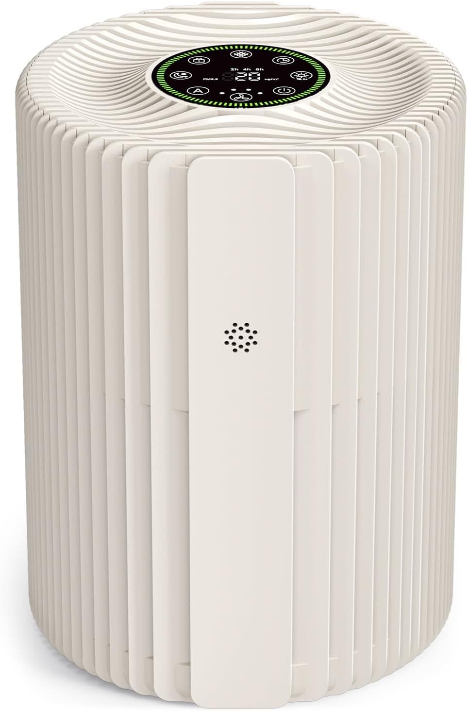 Air Purifiers For Bedroom And Home With Air Quality Display 1095 Sq. Ft Efficiency Pet Air Purifier For Dorm Room With 360° Air Intake & Outlet