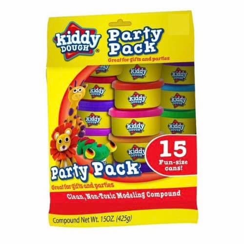 Kiddy Dough Party Pack Modeling Compound 15 Pk
