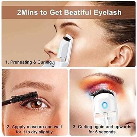 Electric Heated Eyelash Curler by BimeBeauty