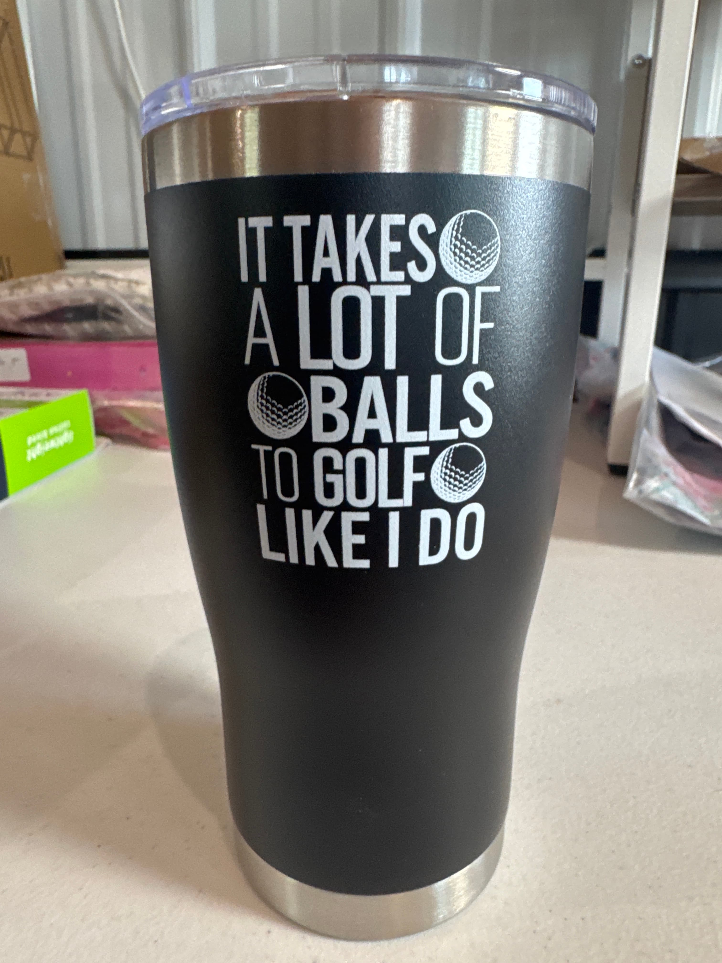 Stainless steel golf Tumblr