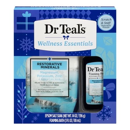 Dr Teal s Restorative Minerals Bath Gift Set  2 Piece