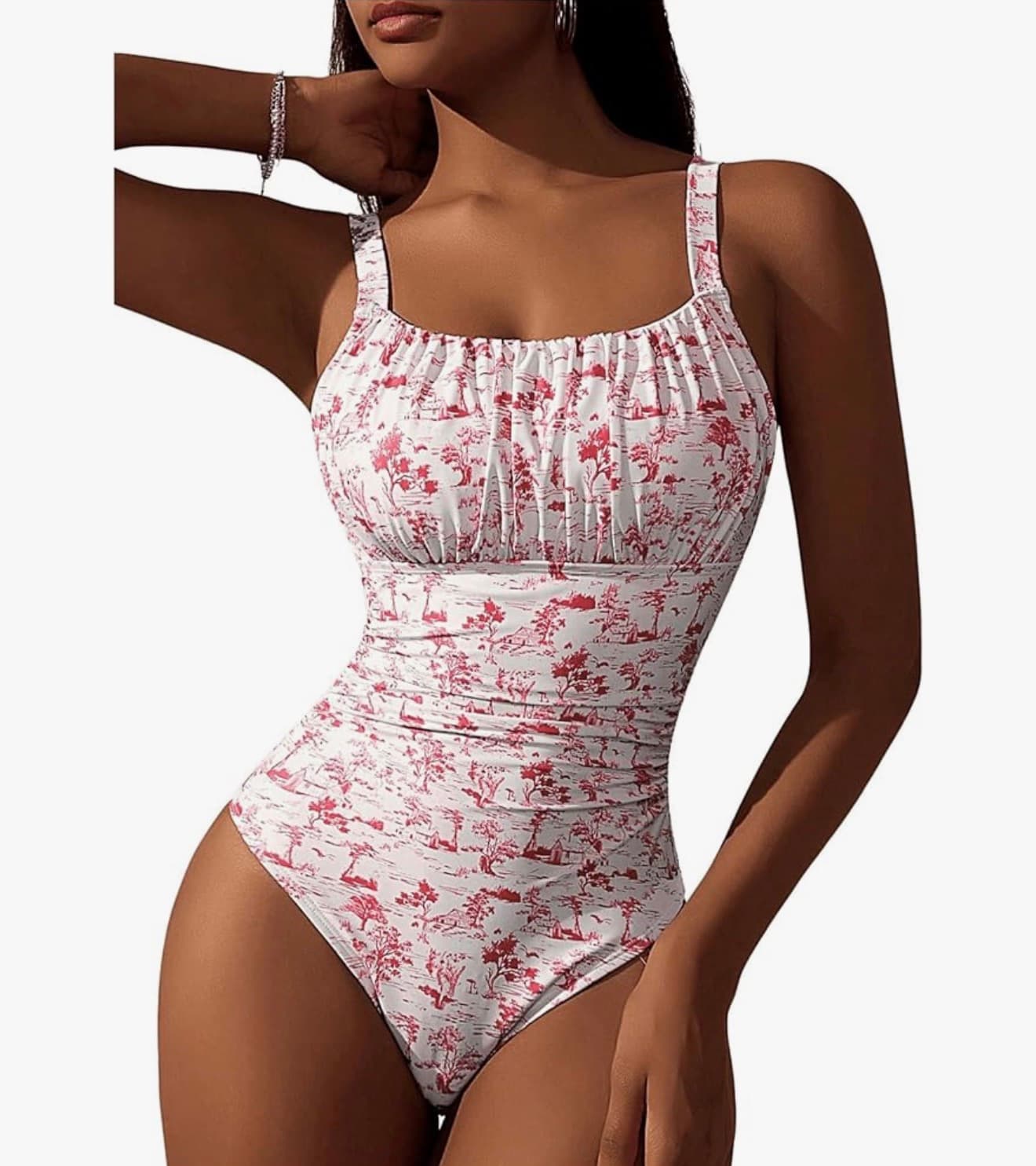 Women's Floral One Piece Swimsuit