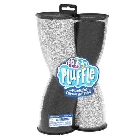 Educational Insights Playfoam Pluffle Twist Black & White  Non-Toxic  Never Dries Out  Sensory Play  Ages 3+