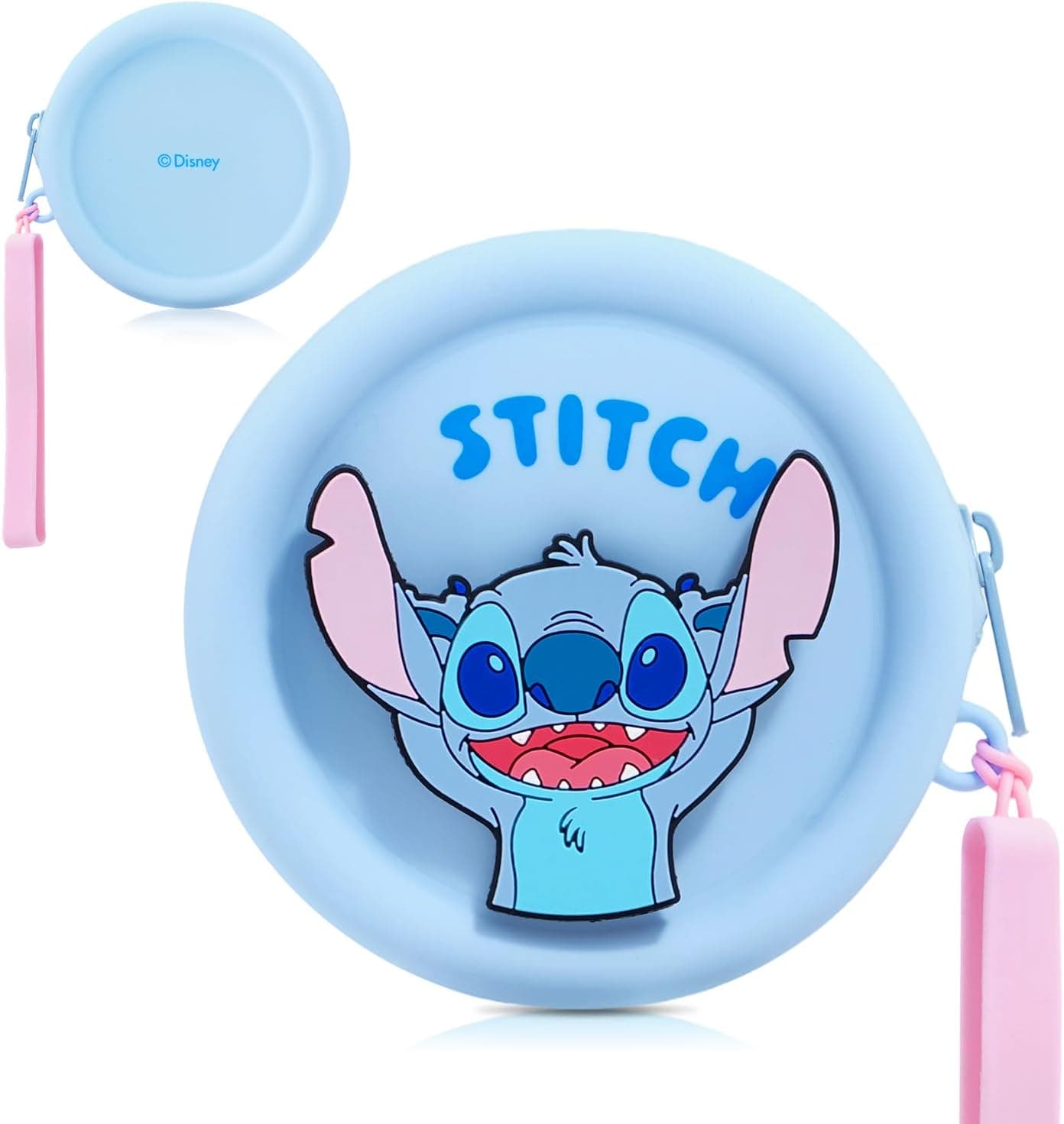 Disney Stitch Coin Purse, Silicone Lilo&Stitch Coin Pouch