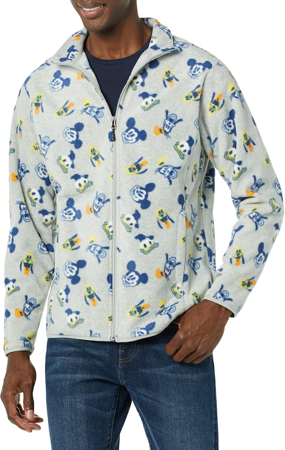 Amazon Essentials Disney  Polar Fleece Full-Zip Mock Insulated Outerwear JacketsXL
