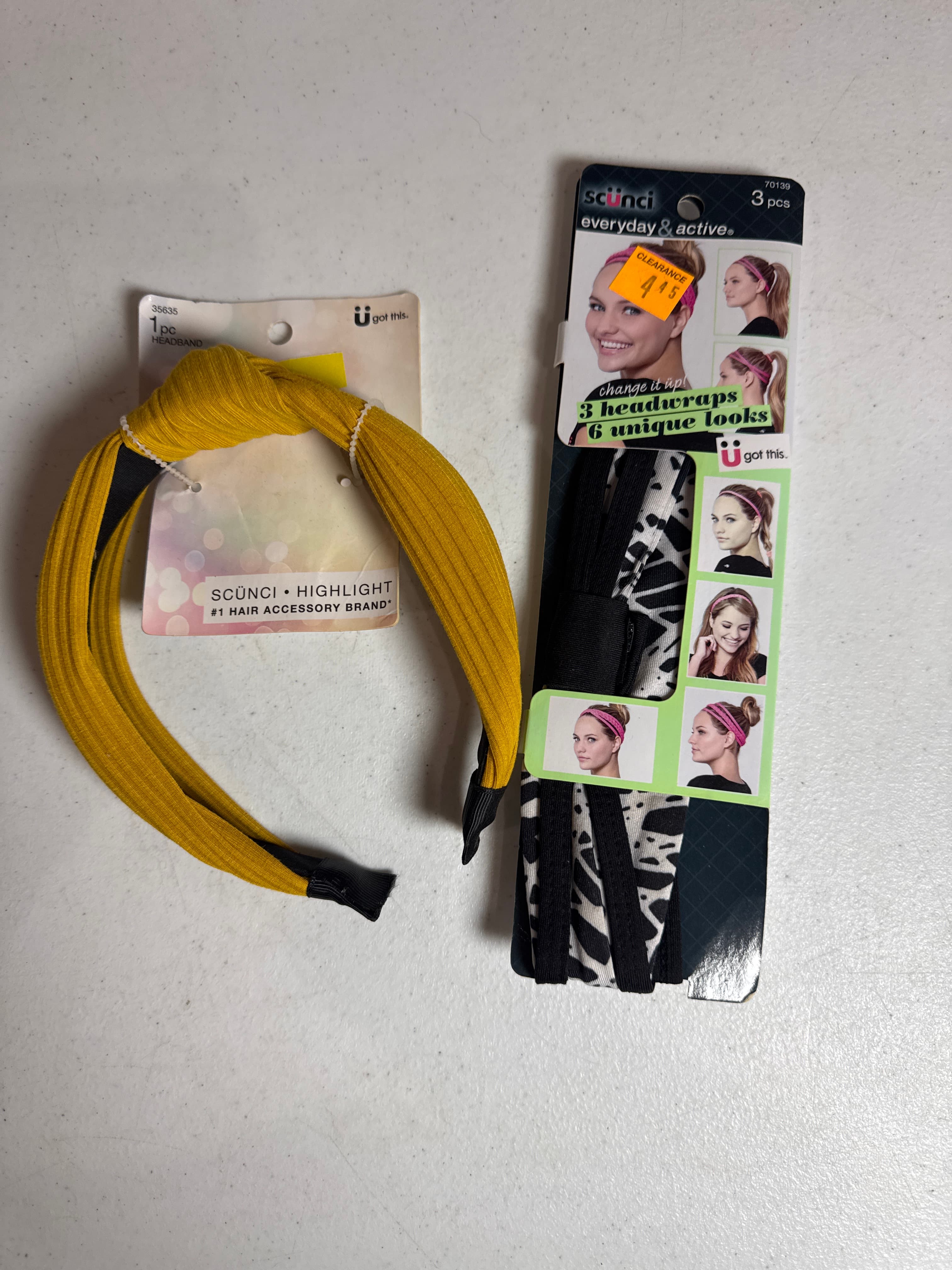 Two hair accessories