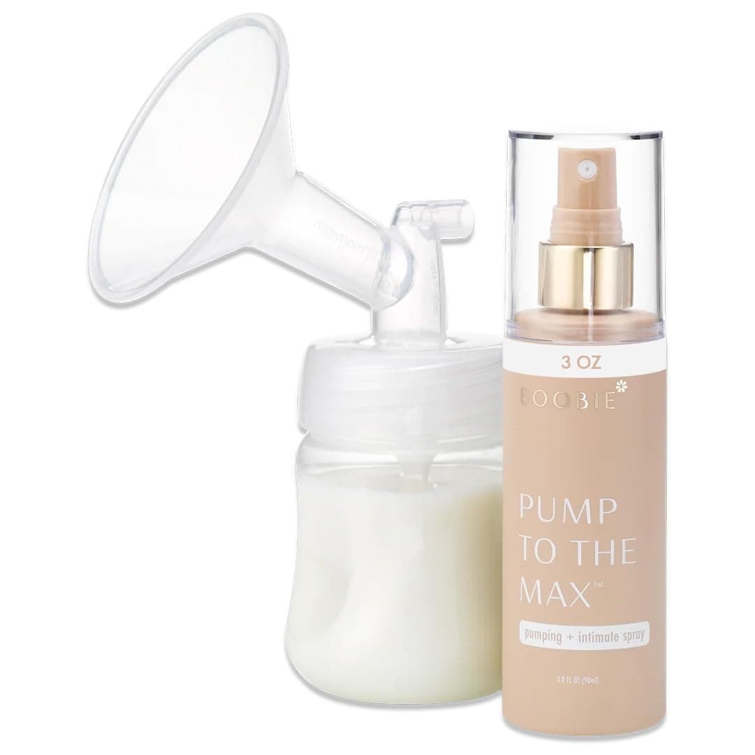 Boobie Pump to the Max Pump & Nipple Comfort Spray for Breastfeeding - 3 oz